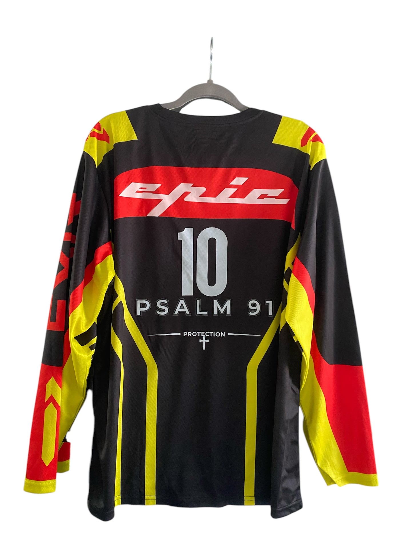 Psalm 91 Black Motocross Jersey
